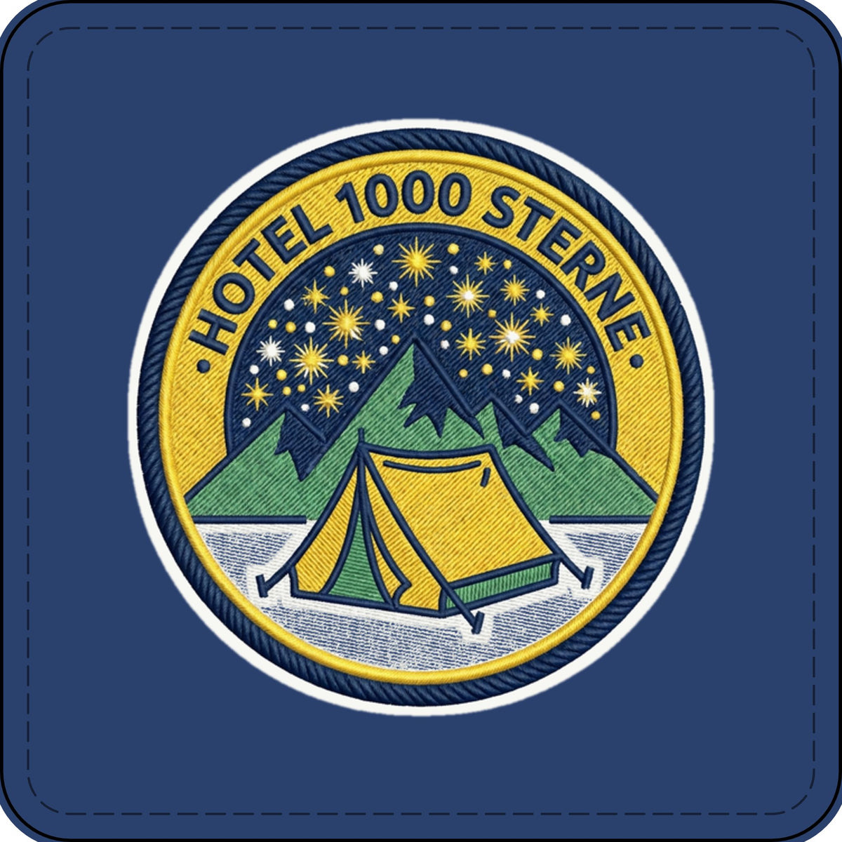 Aufnäher – Hotel 1000 Sterne