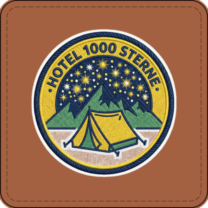 Aufnäher – Hotel 1000 Sterne