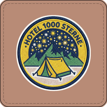 Aufnäher – Hotel 1000 Sterne