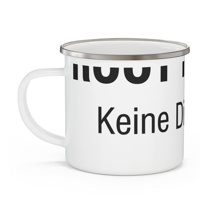 Emaille-Tasse – Root-Rechte