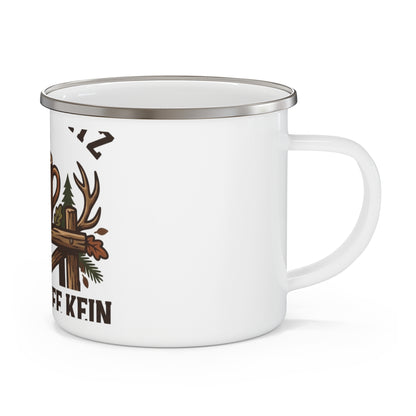 Emaille-Tasse – Ansitz-Kaffee