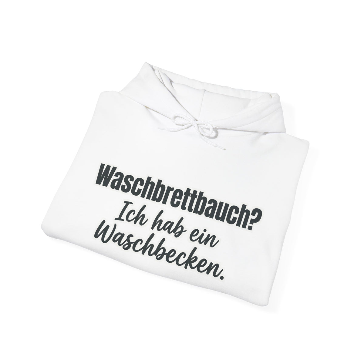 Hoodie – Waschbecken Bauch