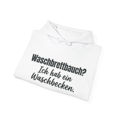 Hoodie – Waschbecken Bauch