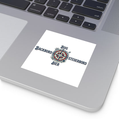 Sticker – Backbord, Steuerbord, Bier