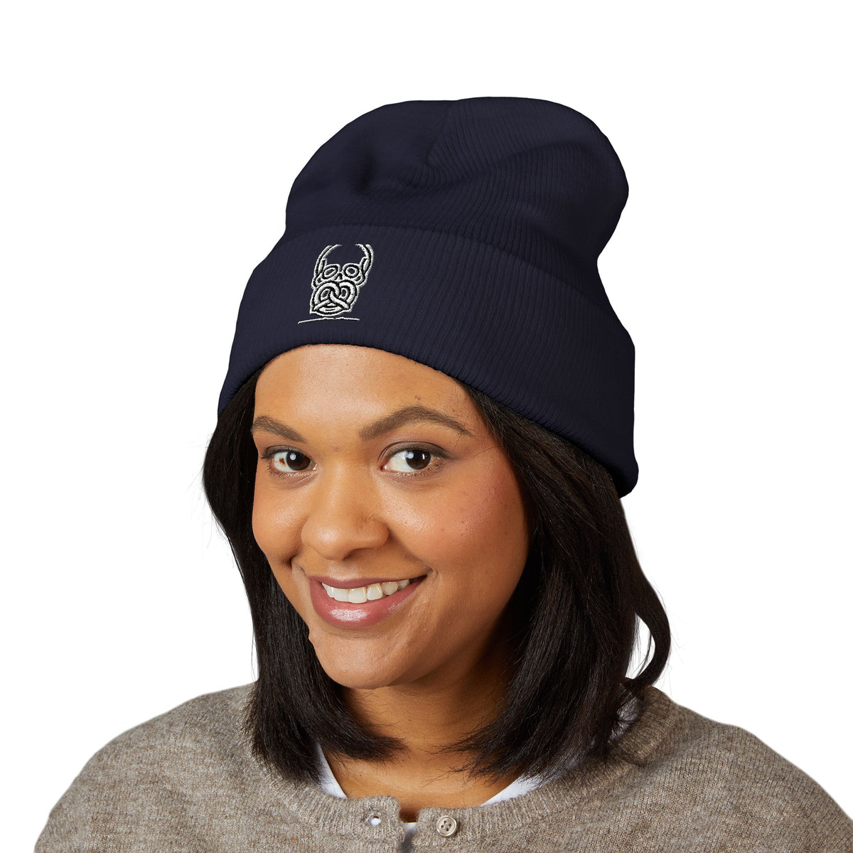 Beanie – Totenkopf-Breze