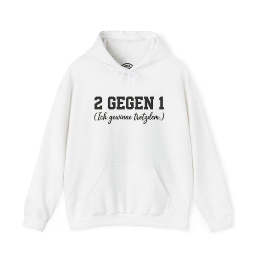 Hoodie – 2 gegen 1 (Ich gewinne trotzdem)