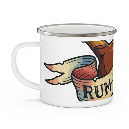 Emaille-Tasse – Rum-Ration